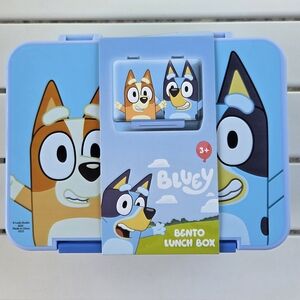 Bluey & Bingo Reusable Bento Lunch Box BPA Free Durable Leak Proof